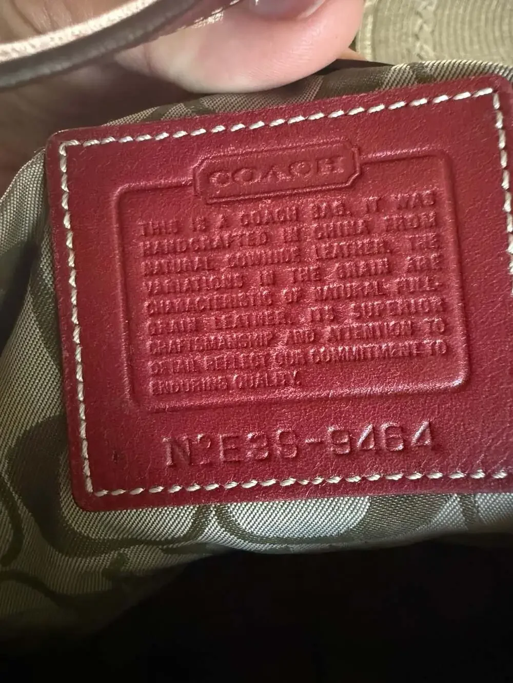 Coach Red Leather Soho Buckle Flap Shoulder Bag Hobo Bag